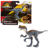 Jurassic World Rebirth Frenzy Pack Proceratosaurus Dinosaur Figure, Authentic Toy, Digital Play