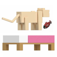 Minecraft Vanilla Figura de Ação Gato Persa 3.25