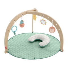 Fisher-Price Tapis D’Activités de Luxe en Bois, Jouets de Développ.