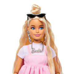 Barbie Style de Luxe Poupée3, Robe Barbiecore, Cheveux Blonds