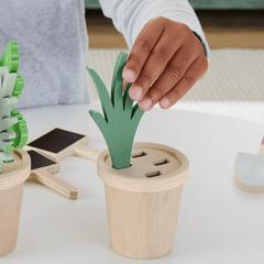 Fisher-Price Coffret Plantes en Bois, Avec Outils, 12Éléments