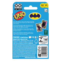 Uno Batman Jeu de Cartes Pour Jeux Avec enfants et Famille