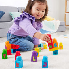 Mega Bloks Fisher-Price Sac de Construction Abc (30 Pièces)
