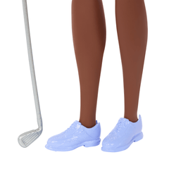 Barbie Poupée Mode Golfeuse, Visière et Bâton