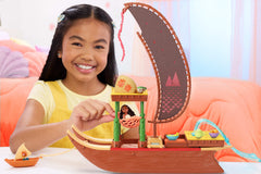 Disney Moana 2 Coffret de Jeu Canot D’Aventure de Moana