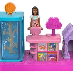 Barbie Mini Barbieland Poupée et Coffret de Jeu Animalerie