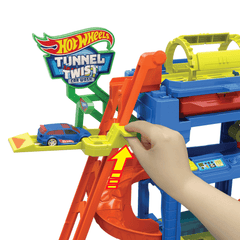 Hot Wheels Ville Color Shifters Lave-Auto Tunnel Pivotant