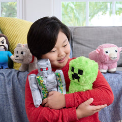 Minecraft-Peluche Golem de Fer-Taille de 20 Cm à Collectionner