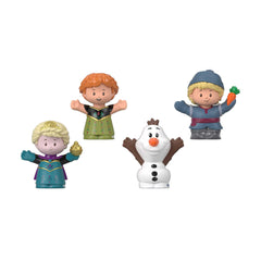 Fisher-Price Little People Lot de 4 Figurines Disney La Reine des Neiges