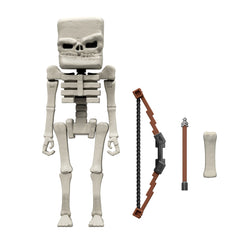 Minecraft-Figurine Articulée Squelette-Taille de 10 Cm et Accessoires