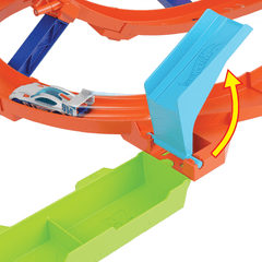 Hot Wheels Action Défi Boucle Cyclone, Véhicule à L’Échelle1:64