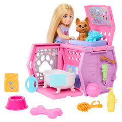 Barbie® Chelsea™ Coffret de Jeu Cage de Transport Pour Chiot