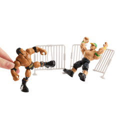 Wwe® Knuckle Crunchers™ Figurine Articulée et Access. The Rock®