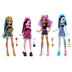 Monster High Muñeca Reveal Pijamas Monstruosas Cleo