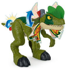 Imaginext Jurassic World Attaque en Furie Dilophosaure, Lumières