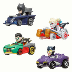 Hot Wheels Racerverse Coffret de 4Véhicules Métal Culture Pop