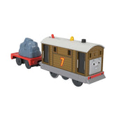 Thomas et ses Amis Train Jouet Motorisé Locomotive Toby, Wagon