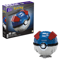Mega Pokémon Coffret de Construction Super Ball Jumbo, 299 Pces