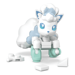 Mega Pokémon Figurine Articulée Goupix D’Alola, 28Pièces
