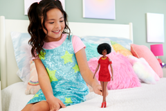 Barbie Fashionista Muñeca Vestido Rojo Brillante