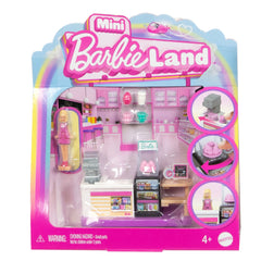 Barbie Mini Barbieland Poupée et Coffret de Jeu Boulangerie