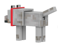 Minecraft-Loup-Figurine 14 Cm à Collectionner Avec Accessoires