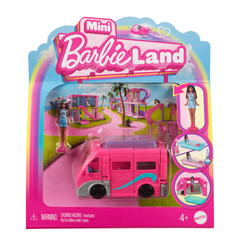 Barbie Mini Barbieland Coffret Autocaravane de Rêve, Poupée