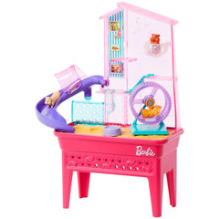 Barbie World Coffret de Jeu Terrain de Jeu Pour Hamsters, 9Acc.
