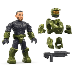 Mega Halo Coffret de Construction Warthog Fleetcom, 5 Figurines