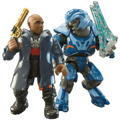 Mega Halo Coffret de Construction Banshee Rebelle, 2Figurines
