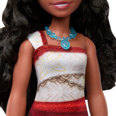 Disney Moana 2 Poupée Mode et 2 Acc. Moana, Tenue Amovible