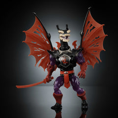 Masters of the Universe Turtles of Grayskull Figura de Acción Mutated Ninjor de 5.5 pulgadas