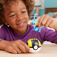 Mega Pokémon Figurine Articulée Gobou, 31Pièces