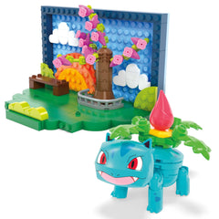 Mega Pokémon Coffret de Construction Pour enfants Avec 1Figurine Scène du Parc (220Pièces)