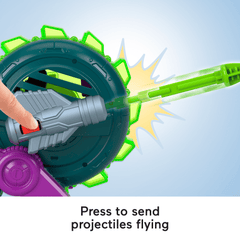 Imaginext DC Super Friends Lex Luthor Spinning Saw Vehicle & Figure Set For Preschool Kids