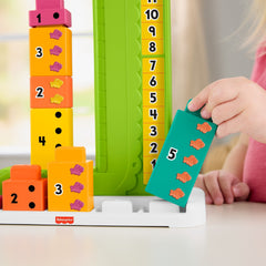 Fisher-Price L’Alligator des Additions. 10 Blocs à Empiler