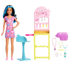 Barbie®-Skipper Premiers Jobs, Coffret Perçage des Oreilles Avec Outil