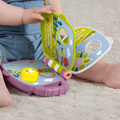 Fisher-Price Livre Interactif Singe Violet, Avec Lumières et Sons