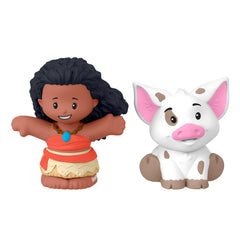 Fisher-Price Little People Princesses Disney Moana et Pua, 2 Fig.