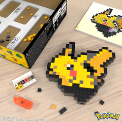 Mega Pokémon Coffret de Construction Pikachu (400 Pces), Rétro