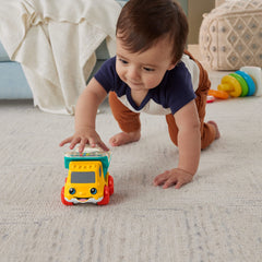 Fisher-Price Camion-Benne Roulis-Boulis, Jouet à Pousser Avec Perles