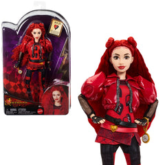 Disney Descendants: The Rise Of Red Fashion Doll & Accessory, Red, Daughter Of Queen Of Hearts