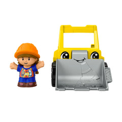 Fisher-Price Little People Bulldozer et Figurine, 2Éléments