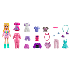 Polly Pocket Coffret Mode Moyen Poupées et Accessoires de Mode
