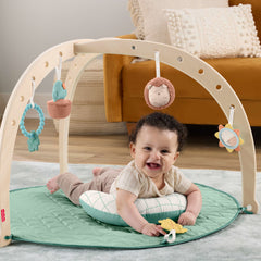 Fisher-Price Tapis D’Activités de Luxe en Bois, Jouets de Développ.