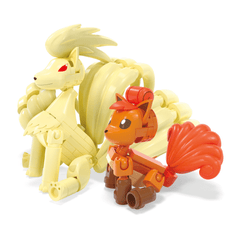 Mega Pokémon Coffret Évolution Goupix (145 Pièces), 2Figurines