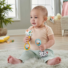 Fisher-Price Mes Premières Maracas, ens. de 2, Contraste Élevé