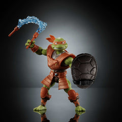 Masters of the Universe Turtles of Grayskull Figura de Acción Michelangelo de 5.5 pulgadas