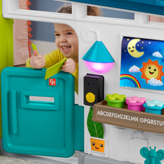 Fisher-Price Rires et Éveil Maison de Jeu Suprême, Multilingue