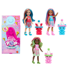 Barbie Pop Reveal Chelsea Série Frappés Poupée, 5Surprises